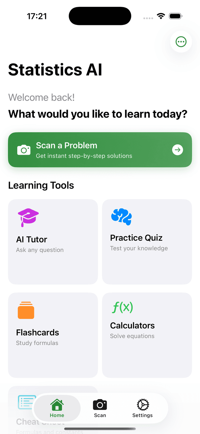 Statistics AI App